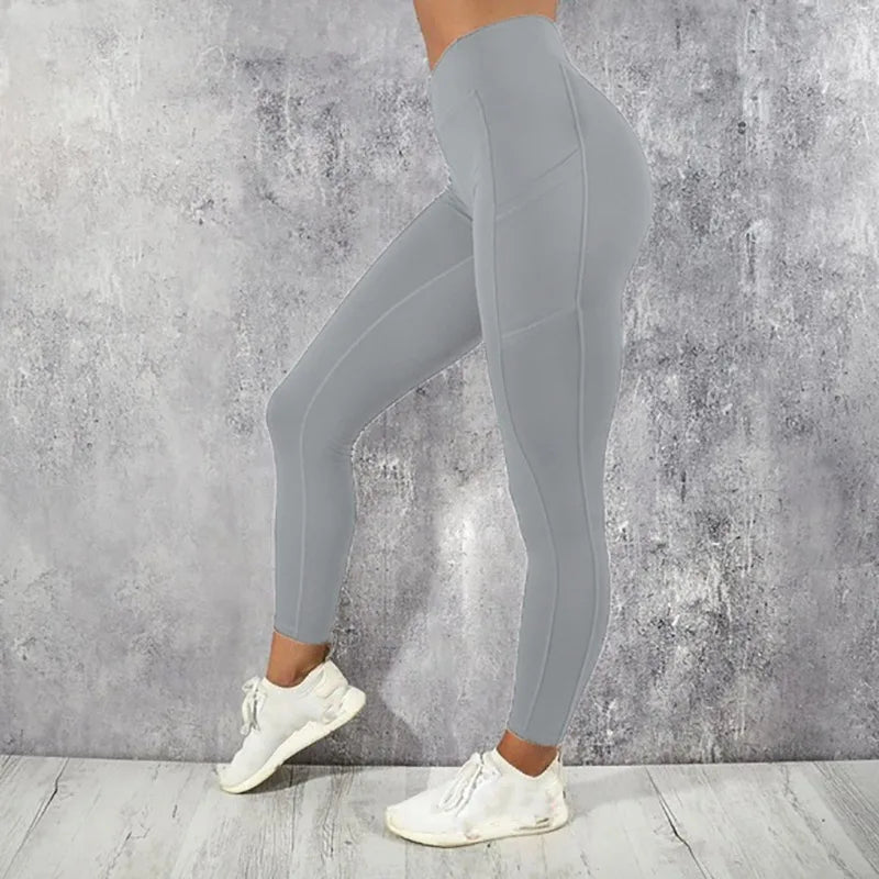 Tight leggings with pocket