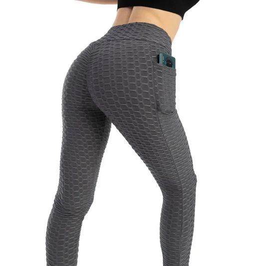 Tight bubble pocket leggings