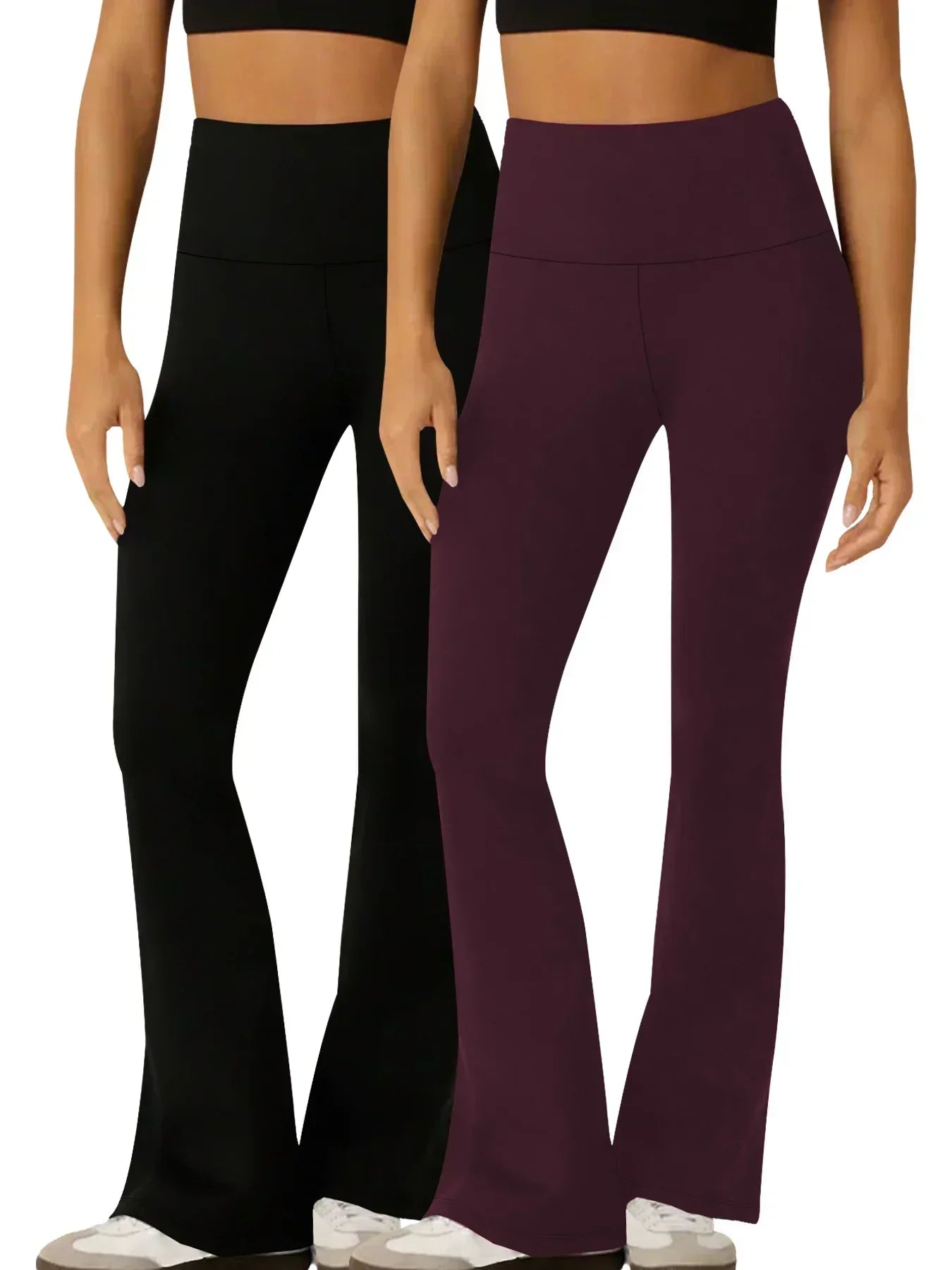 Pack of 2 flare pants