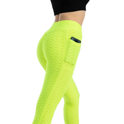 Tight bubble pocket leggings