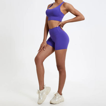 Slim fit sports shorts