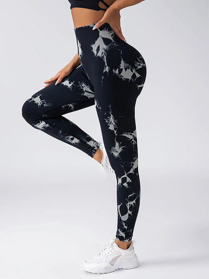 Wide-waisted leggings