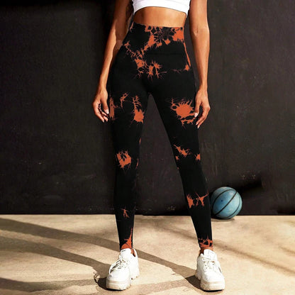 Tie-dye leggings