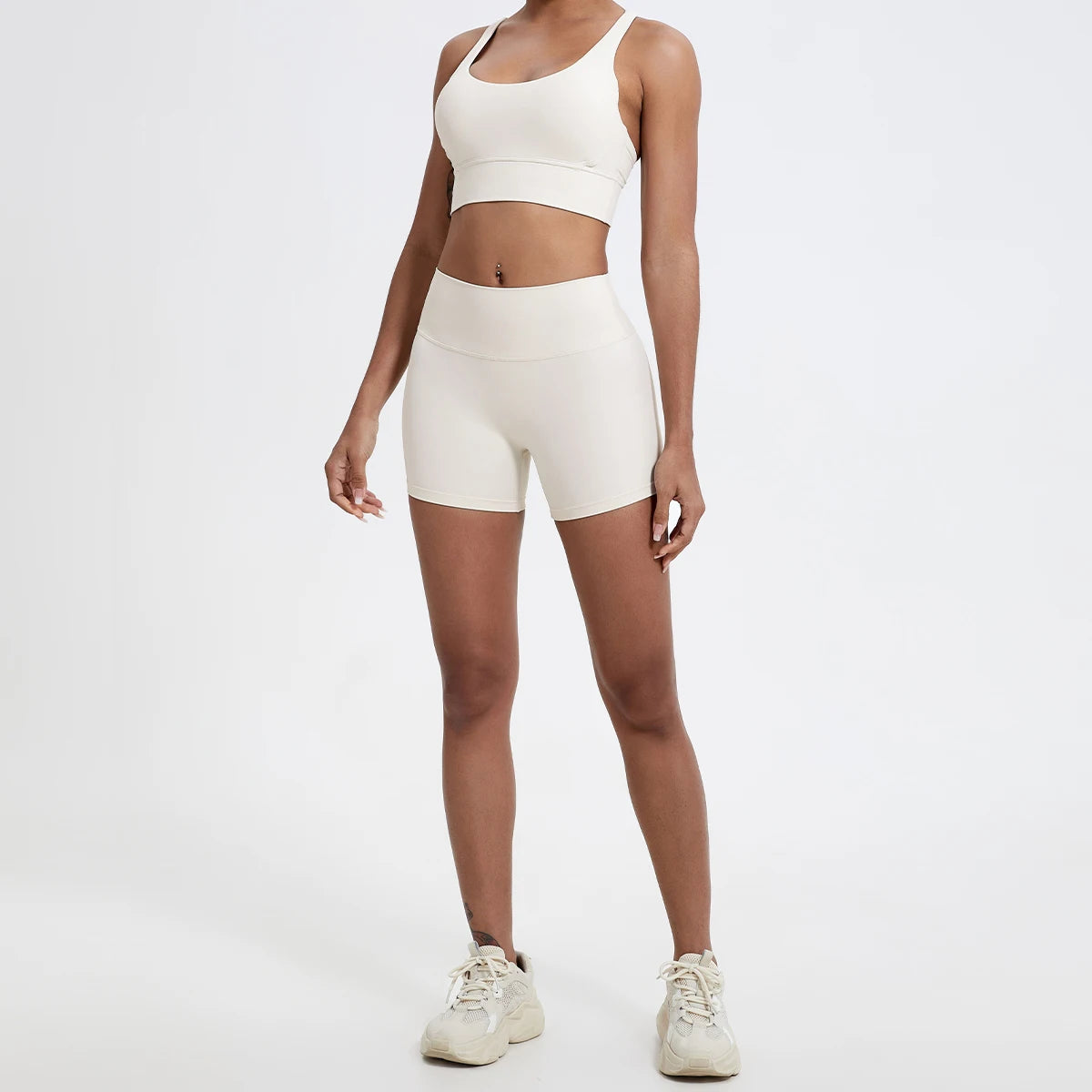 Slim fit sports shorts