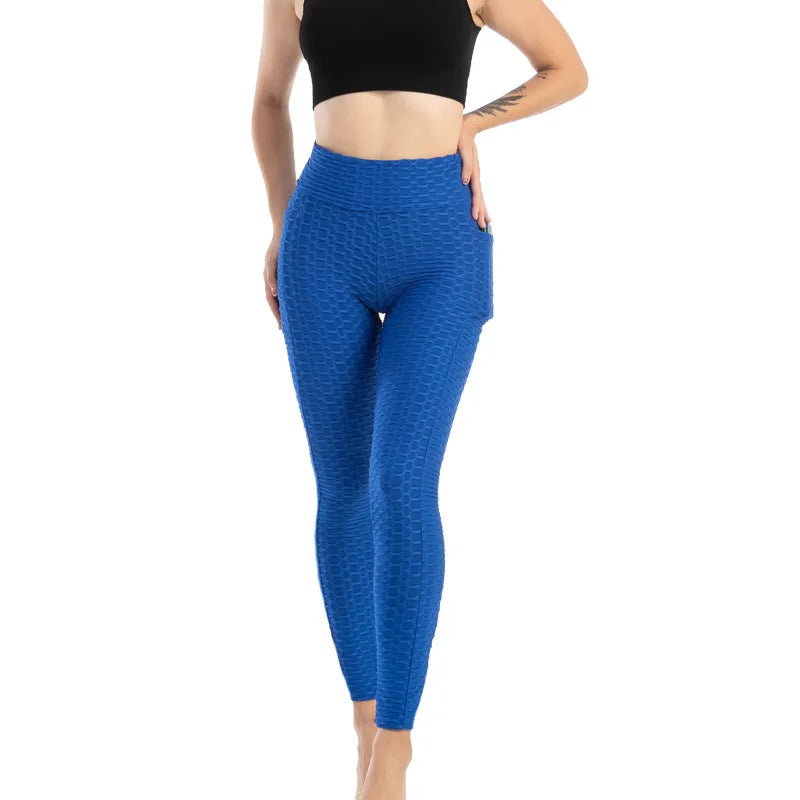 Tight bubble pocket leggings
