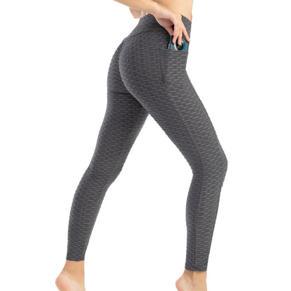 Tight bubble pocket leggings