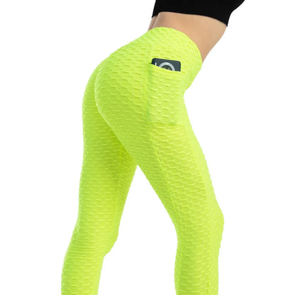 Tight bubble pocket leggings