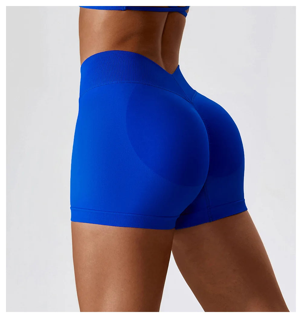 Seamless shorts gym clothes