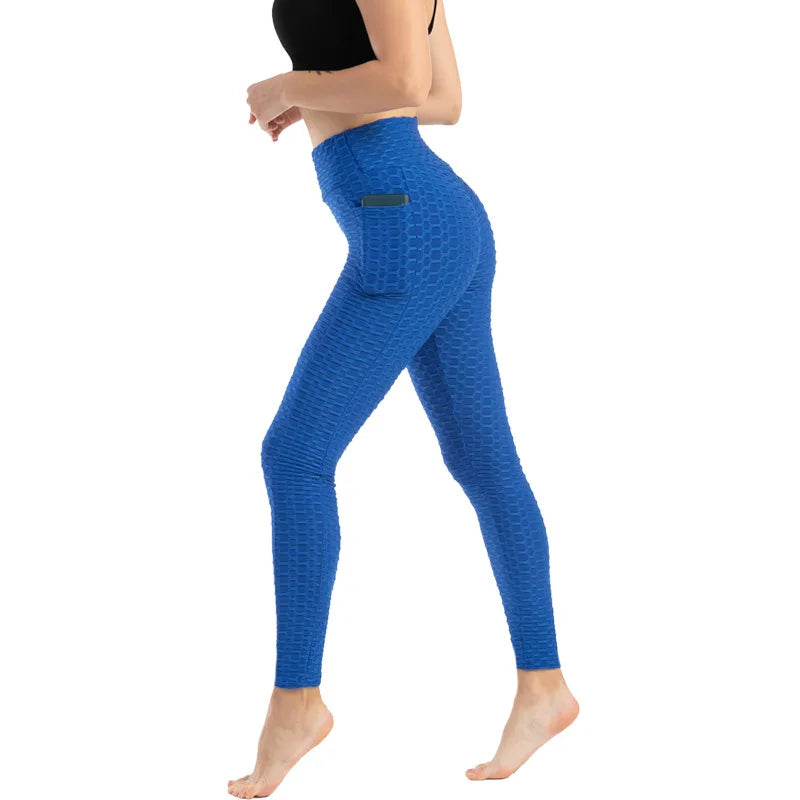 Tight bubble pocket leggings