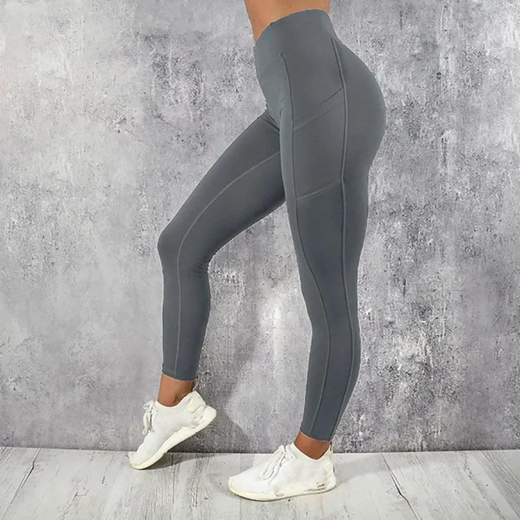 Tight leggings with pocket