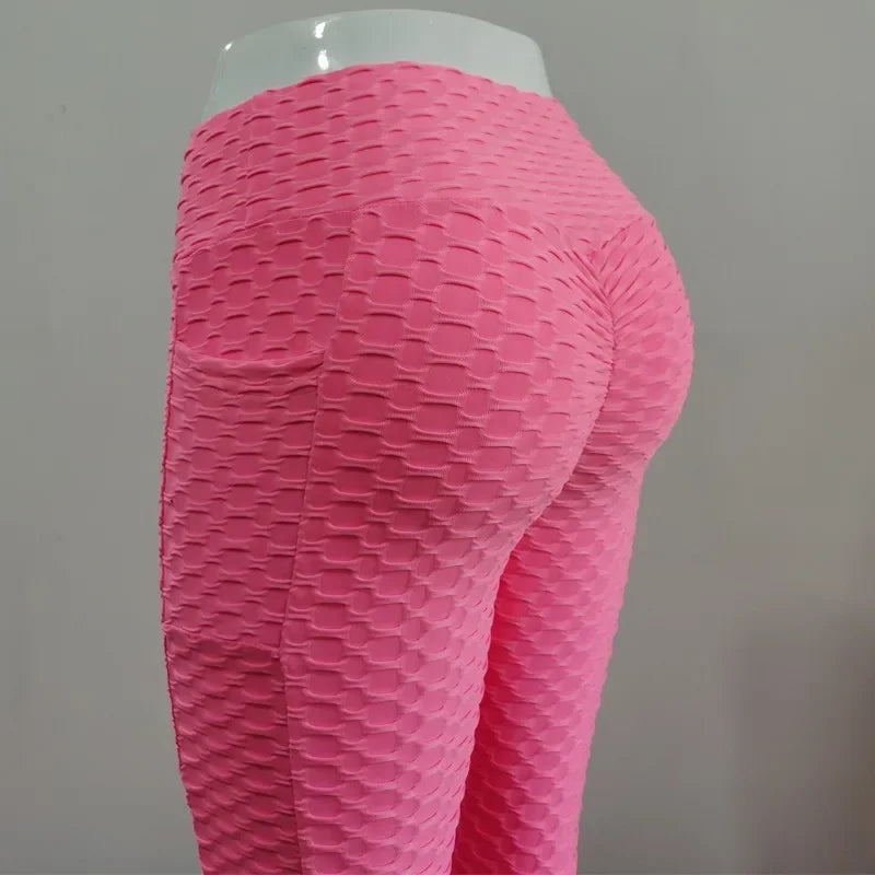 Tight bubble pocket leggings