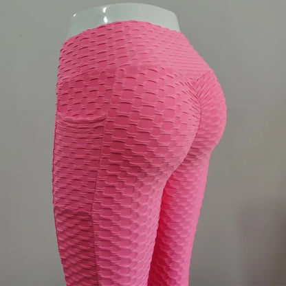 Tight bubble pocket leggings