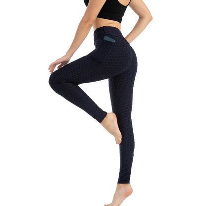Tight bubble pocket leggings