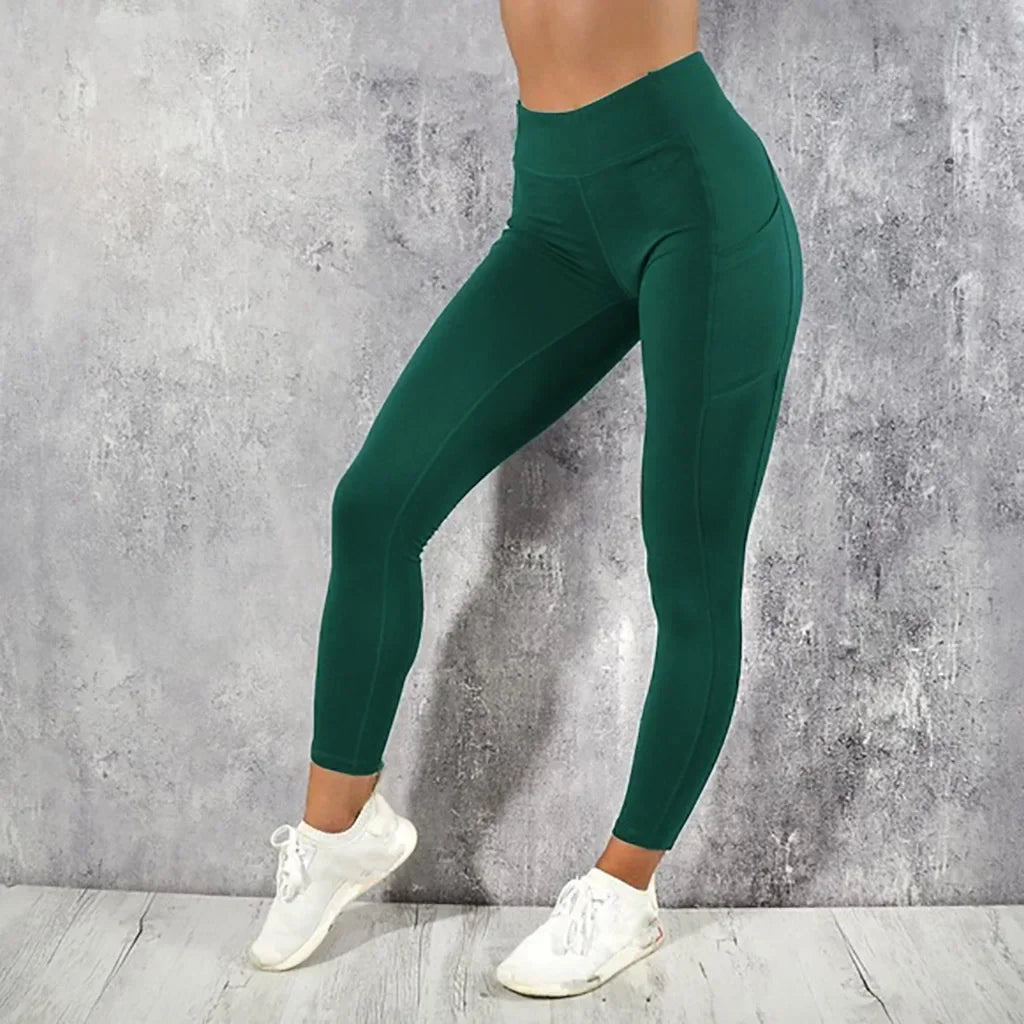 Tight leggings with pocket