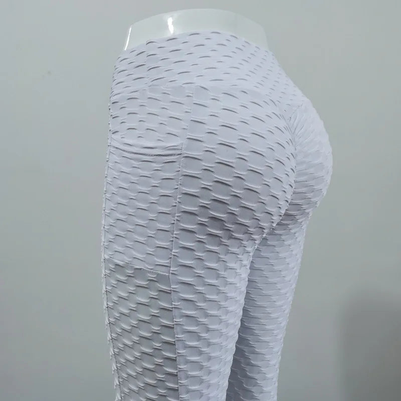 Tight bubble pocket leggings