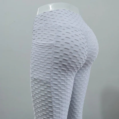 Tight bubble pocket leggings