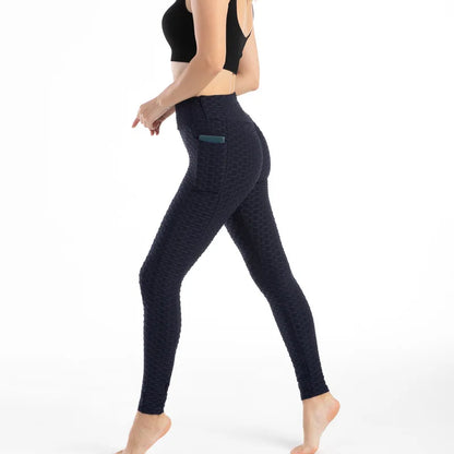 Tight bubble pocket leggings