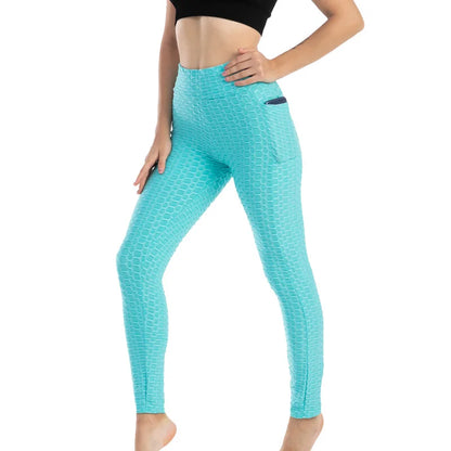 Tight bubble pocket leggings