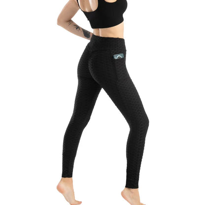 Tight bubble pocket leggings