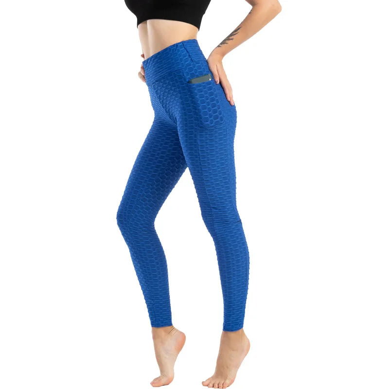 Tight bubble pocket leggings