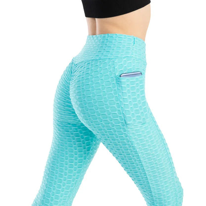 Tight bubble pocket leggings