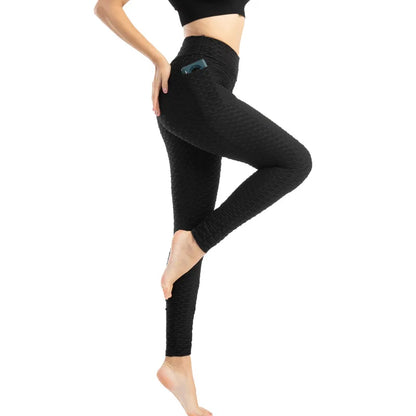 Tight bubble pocket leggings