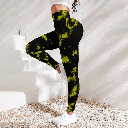 Tie-dye leggings