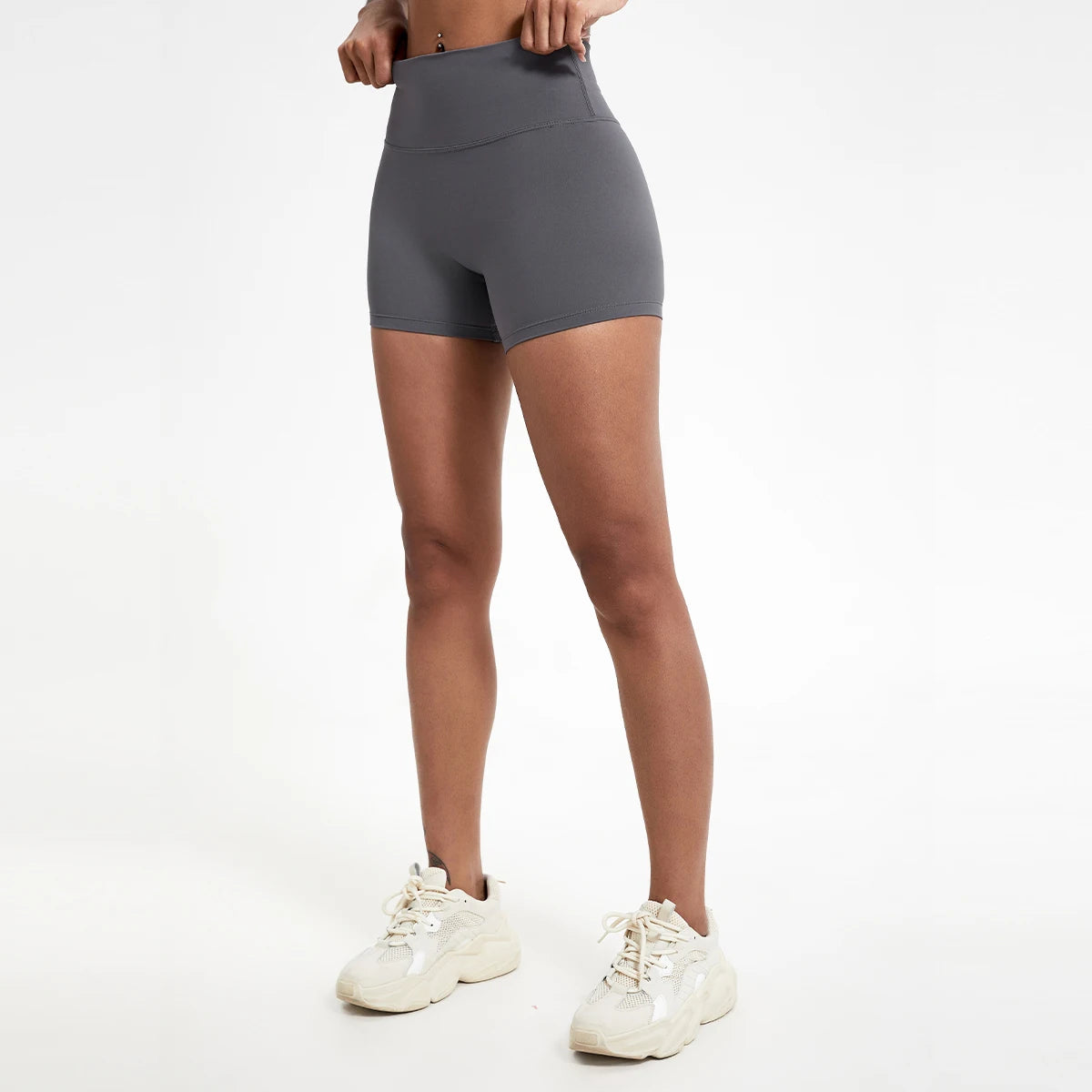 Slim fit sports shorts