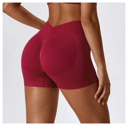 Seamless shorts gym clothes