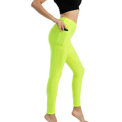 Tight bubble pocket leggings