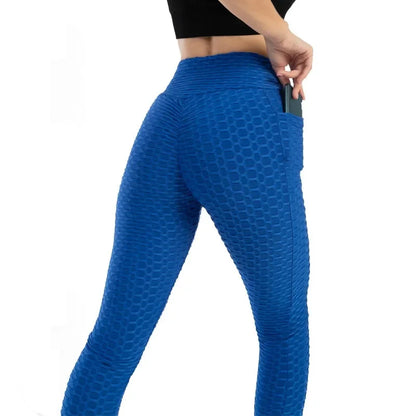 Tight bubble pocket leggings