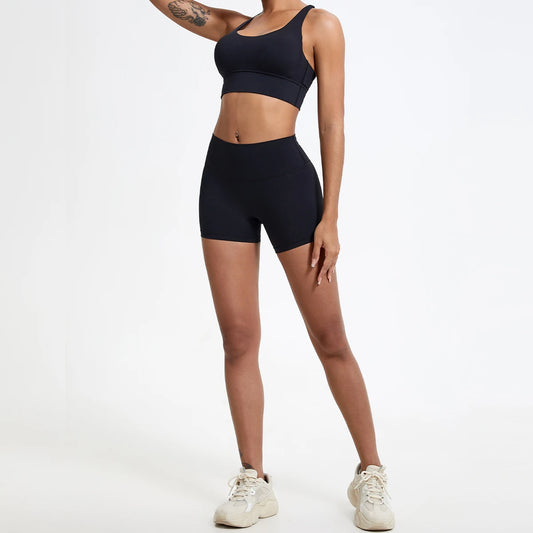 Slim fit sports shorts
