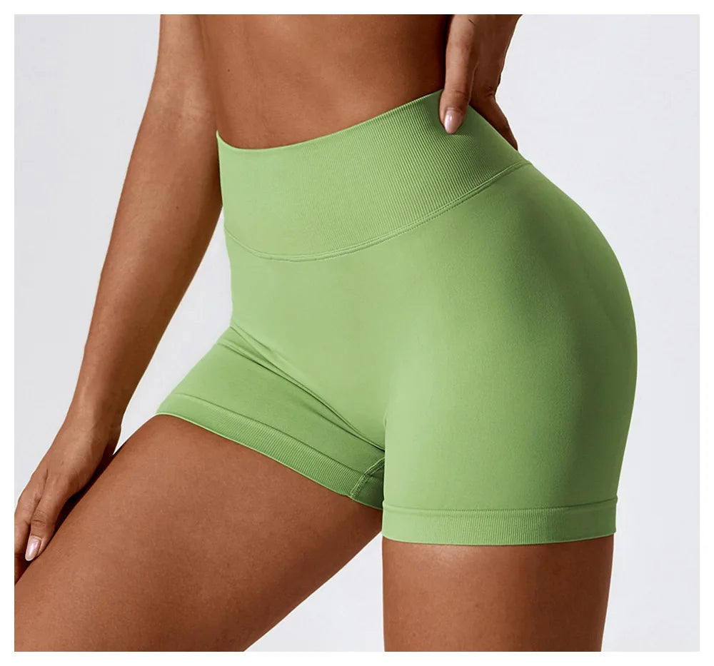 Seamless shorts gym clothes