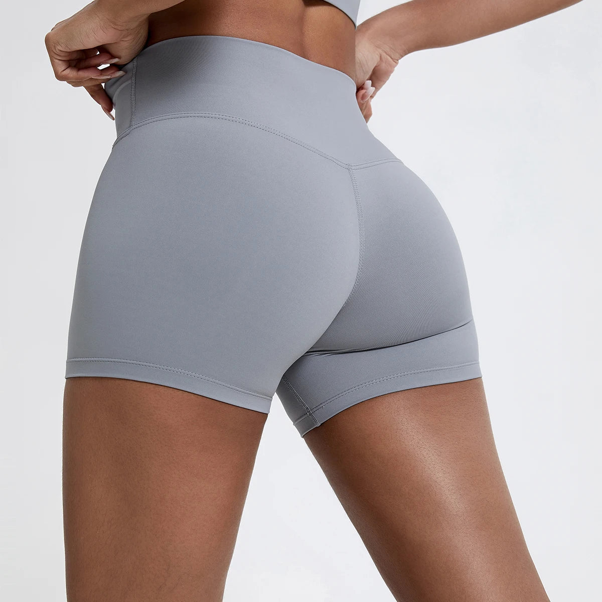 Slim fit sports shorts