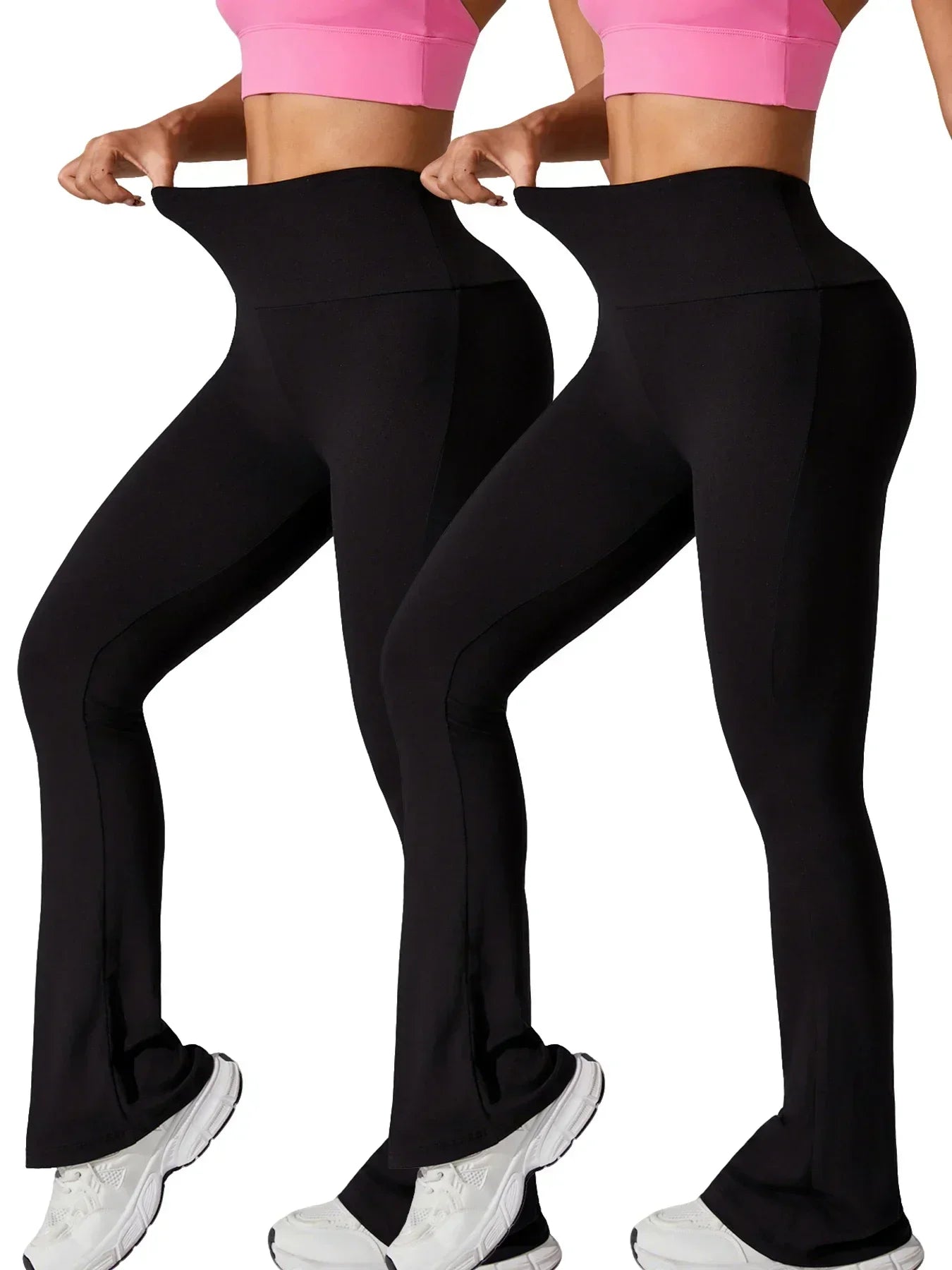 Pack of 2 flare pants