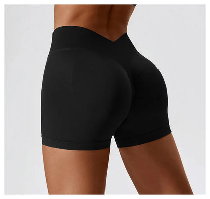 Seamless shorts gym clothes