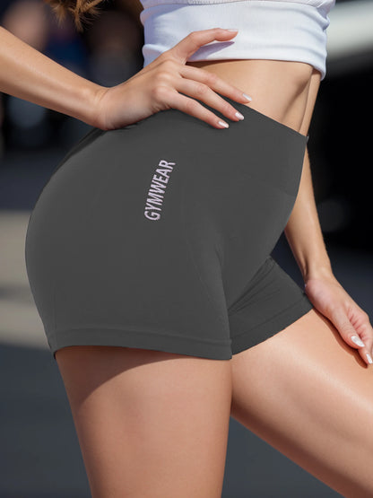Breathable fitness shorts