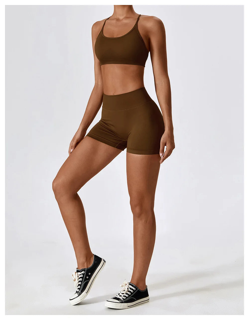Seamless shorts gym clothes