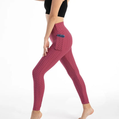 Tight bubble pocket leggings