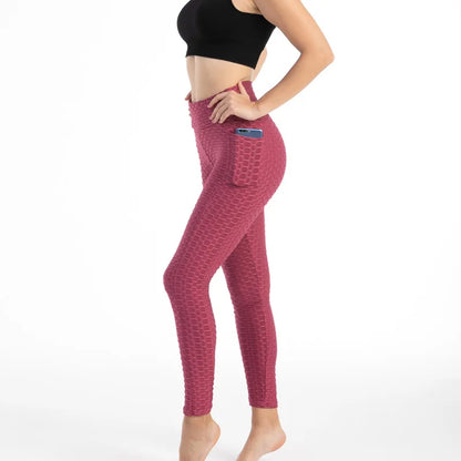 Tight bubble pocket leggings