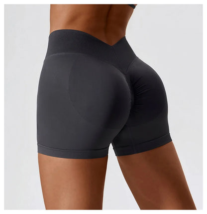 Seamless shorts gym clothes