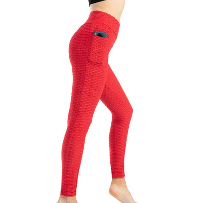 Tight bubble pocket leggings