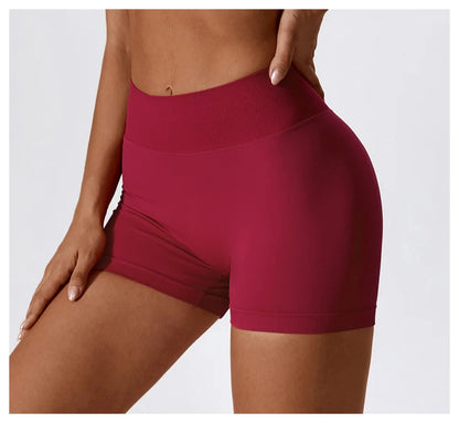 Seamless shorts gym clothes