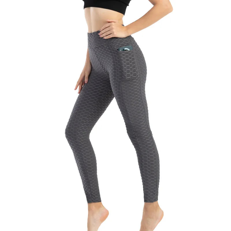 Tight bubble pocket leggings