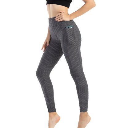 Tight bubble pocket leggings