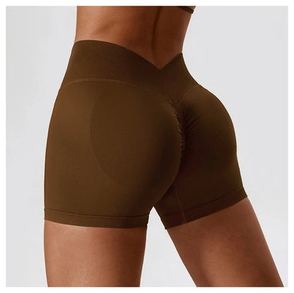 Seamless shorts gym clothes