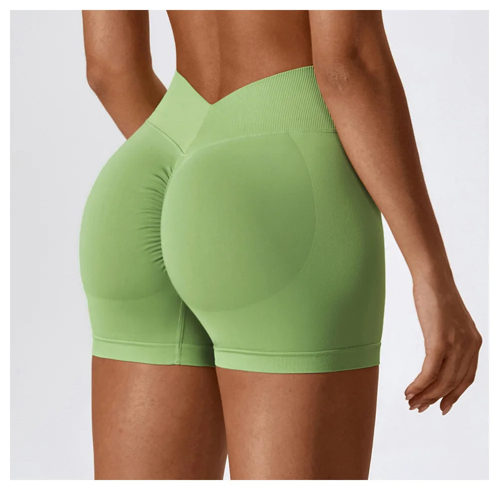 Seamless shorts gym clothes