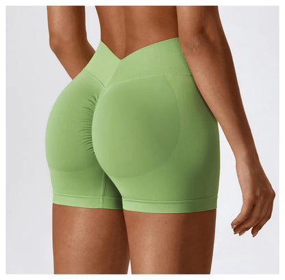 Seamless shorts gym clothes