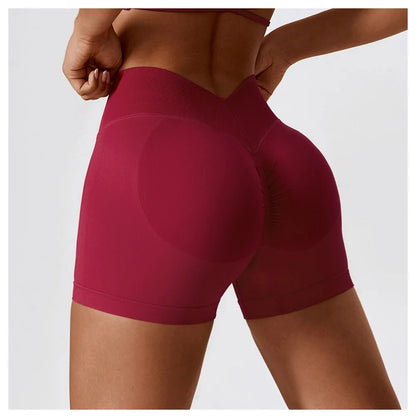 Seamless shorts gym clothes