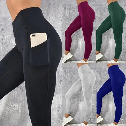 Tight leggings with pocket